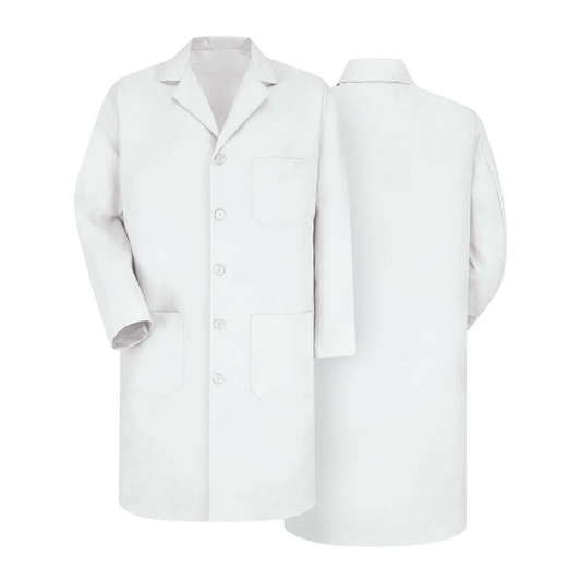 White lab coat full picture