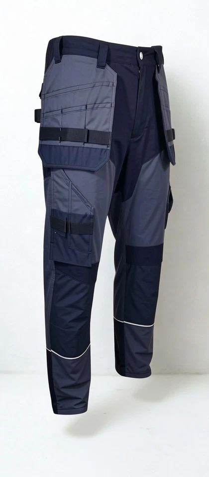 black holster work trouser side view