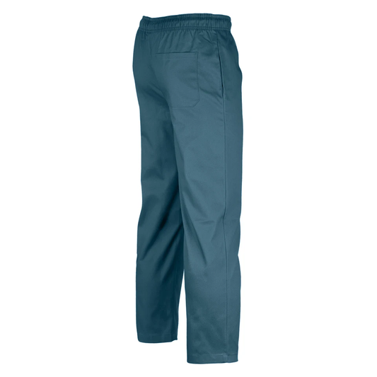 green scrub trouser offer side view