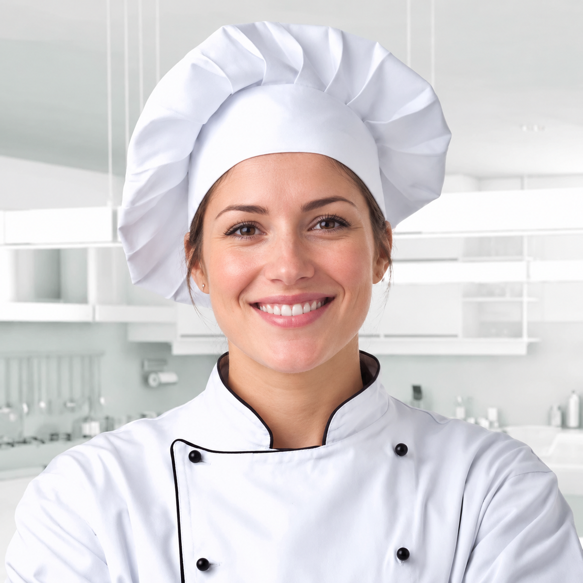 European style chef hat 