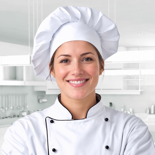 European style chef hat 